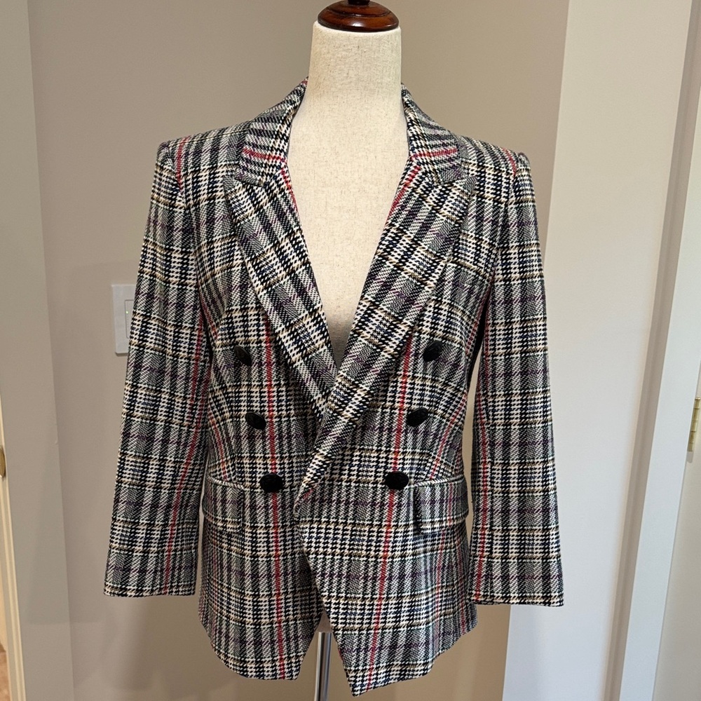 Veronica Beard Houndstooth Blazer